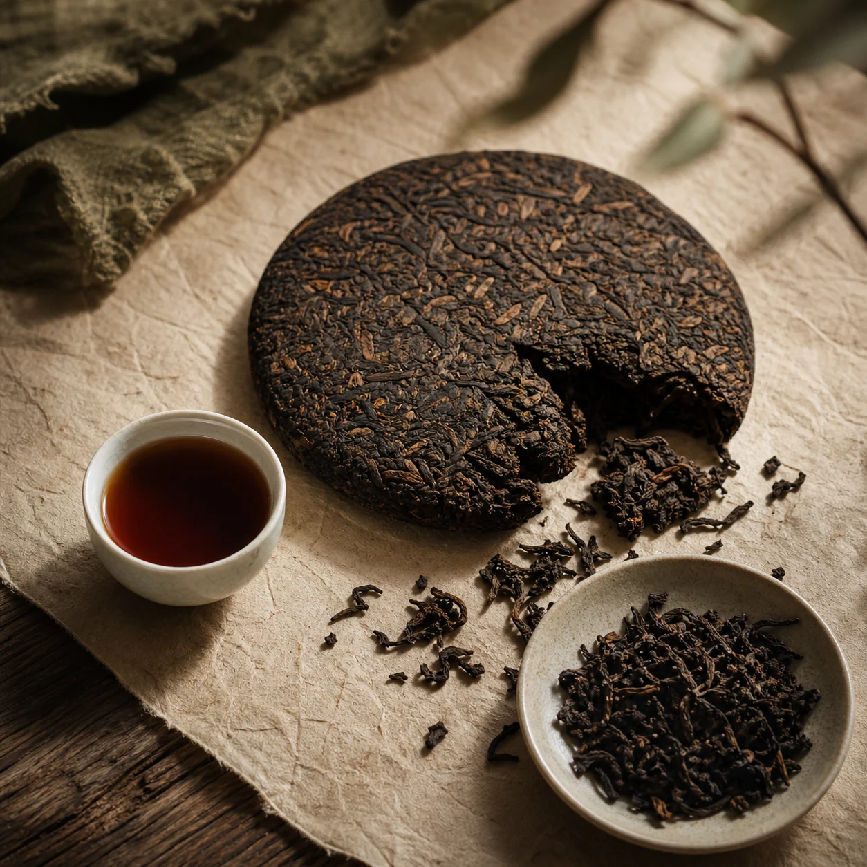 Taizi Zhai Raw Pu'er Tea